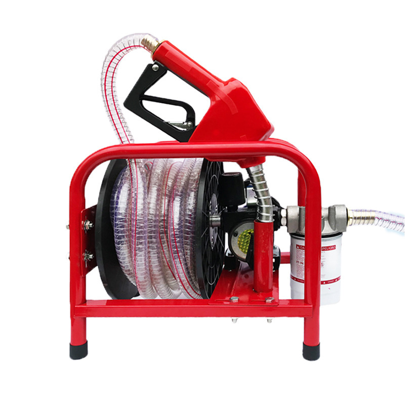 Reel Oil - เครื่องจ่ายน้ำมันดีเซลแบบออลอินวัน พร้อมปั๊มน้ำมันดีเซลกำลังสูงแบบดูดเองได้, ระบบสตาร์ท-สต็อปอัตโนมัติ, ปืนจ่ายน้ำมันแบบปิดผนึกอัตโนมัติ