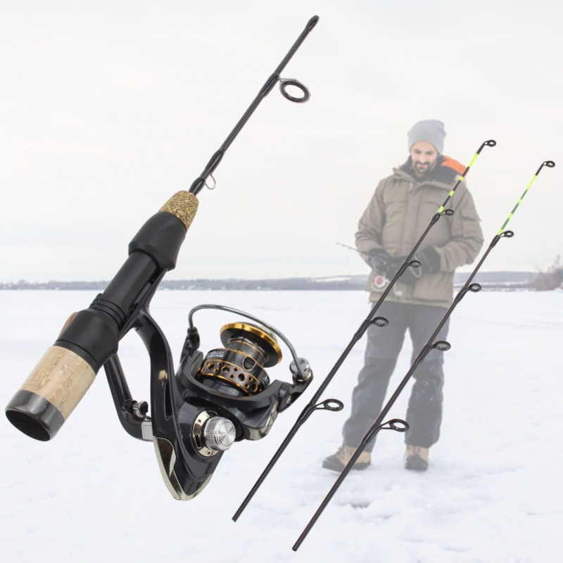 Ice Fishing Reel - 60 ซม.2 เคล็ดลับ Rod Reel Combos
