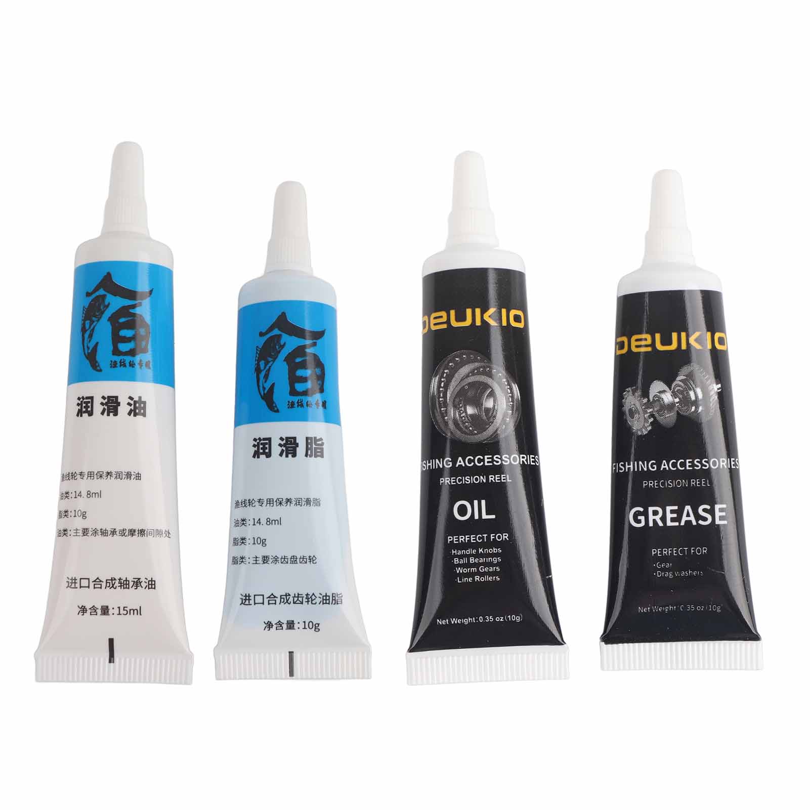 Reel Oil - ใหม่ 2 ชิ้นตกปลา Reel น้ํามันและจาระบีน้ํามันหล่อลื่นสําหรับ Baitcasting