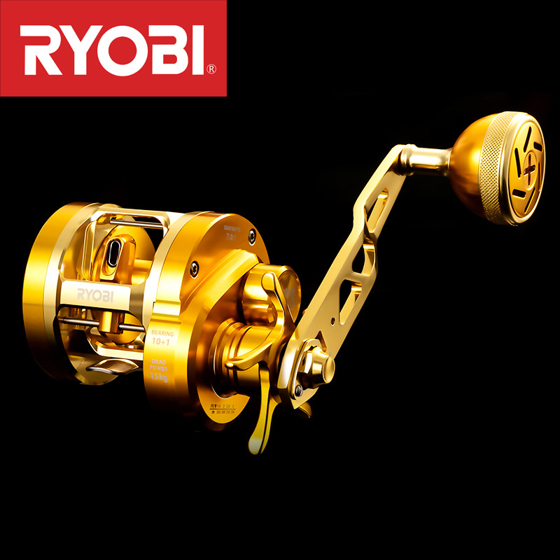 Ice Fishing Reel - รอกตกปลา Ryobi VARIUS สีทอง รุ่น Full