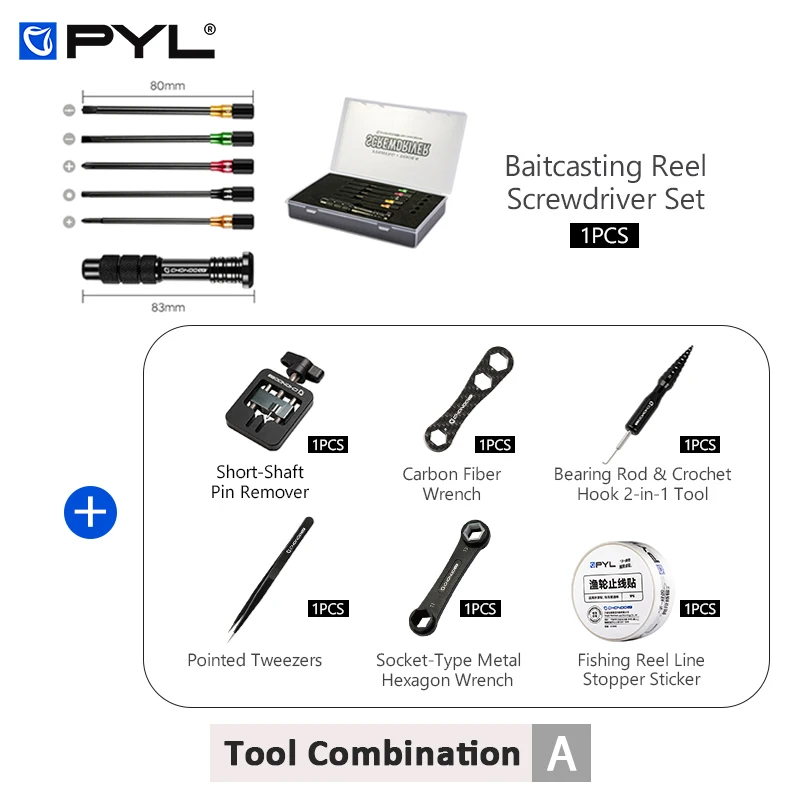ชุดเครื่องมือดัดแปลงรอกตกปลา P - Reel Repair Kit บทวิจารณ์และราคา