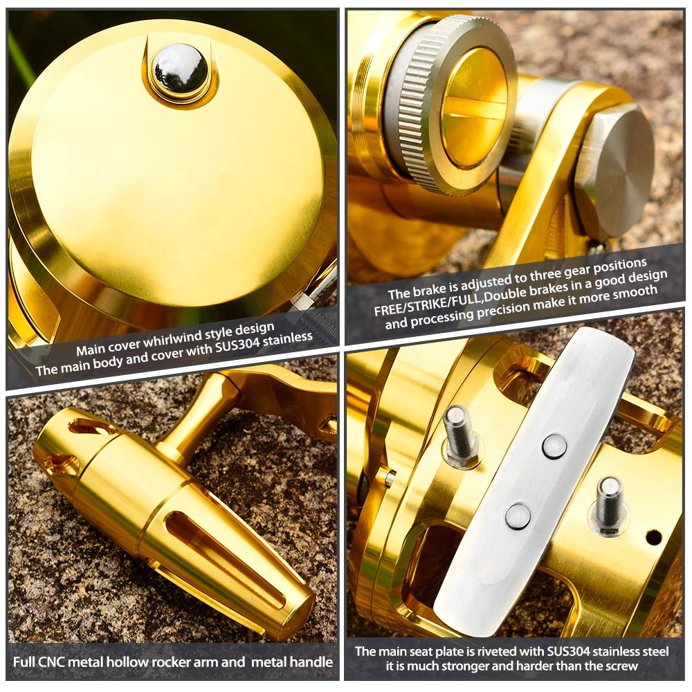 รอกตกปลา PRO BEROS แบบทรอลลิ่ง - Trolling Reel บทวิจารณ์และราคา