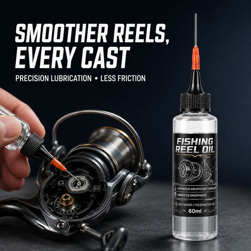 น้ำมันหล่อลื่นสำหรับรอกตกปลา ส - Reel Oil บทวิจารณ์และราคา