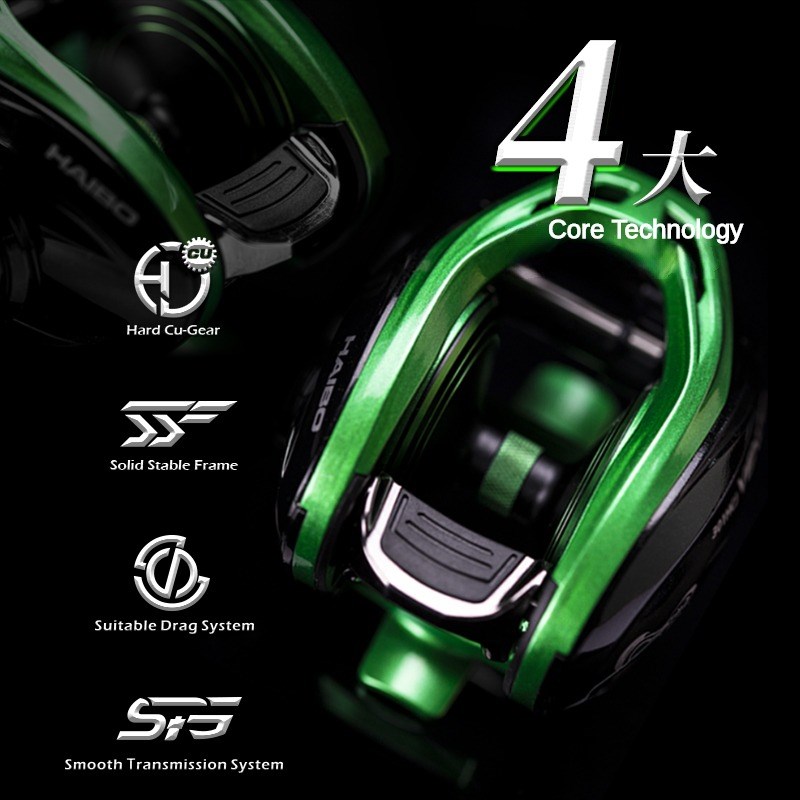 HAIBO VENOM Anti-น้ำเค็มตกปลา  - Ice Fishing Reel บทวิจารณ์และราคา