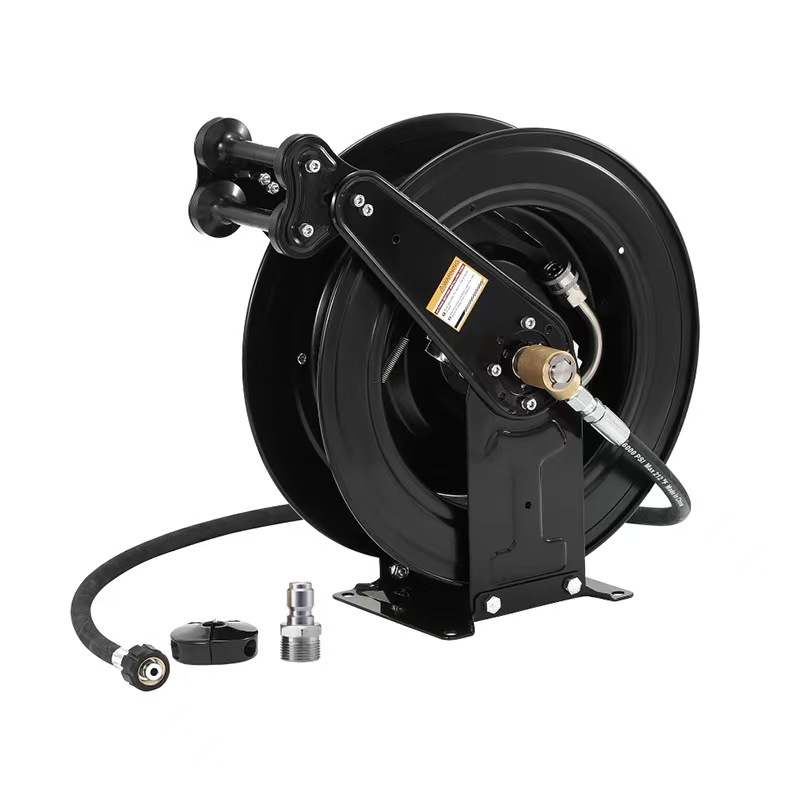 สายยางฉีดน้ำแรงดันสูงแบบม้วนเก - Reel Oil บทวิจารณ์และราคา