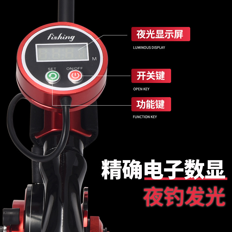 รอกตกปลาแบบดิจิตอลพร้อมหน้าจอแ - Ice Fishing Reel บทวิจารณ์และราคา