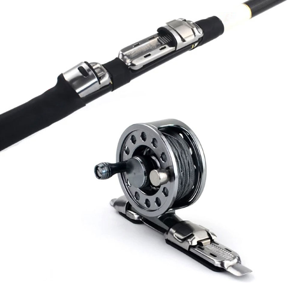 รอกตกปลาสแตนเลสสำหรับติดเบาะนั - Fly Reel บทวิจารณ์และราคา