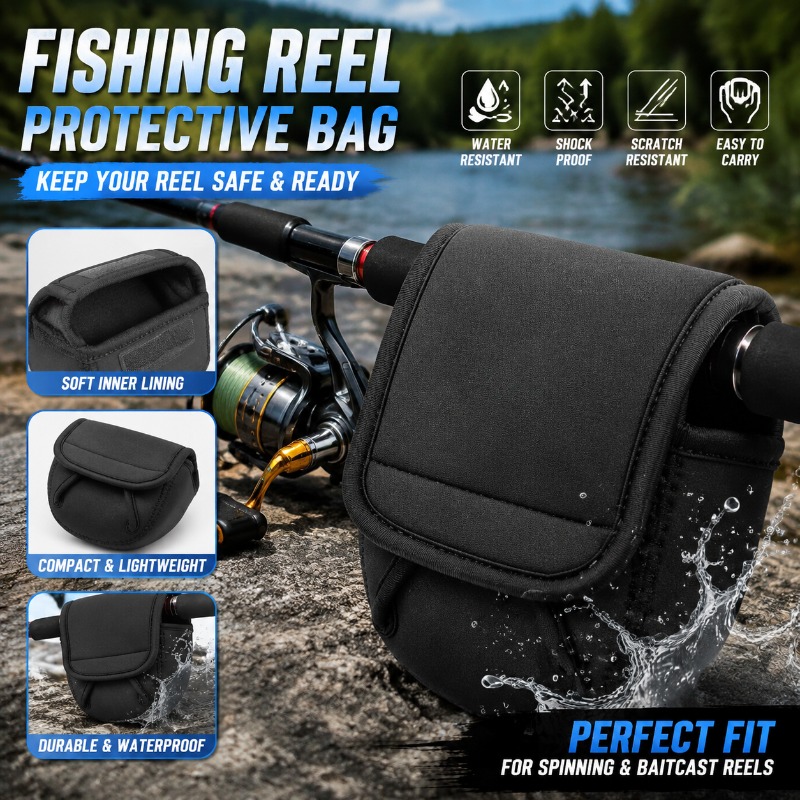 กระเป๋าป้องกันรอกตกปลา กระเป๋า - Fly Reel บทวิจารณ์และราคา