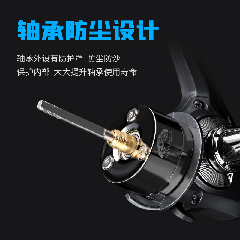 รอกตกปลาแบบไม่มีช่องว่าง แรงดึ - Ice Fishing Reel บทวิจารณ์และราคา