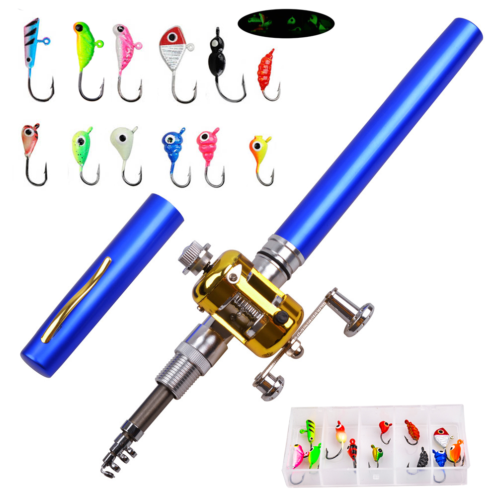 เบ็ดตกปลาน้ำแข็งขนาดเล็กพร้อมเ - Ice Fishing Reel บทวิจารณ์และราคา